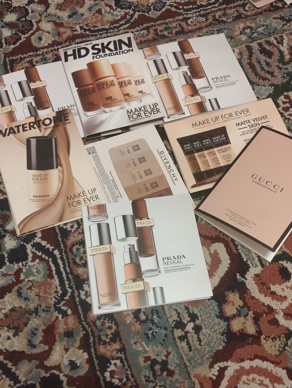 Luxury Makeup Foundation Samples